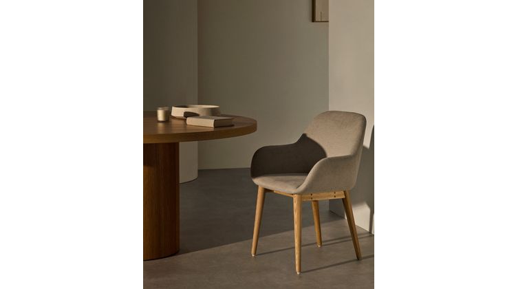 Kave Home Konna Essenhout Eetkamerstoel