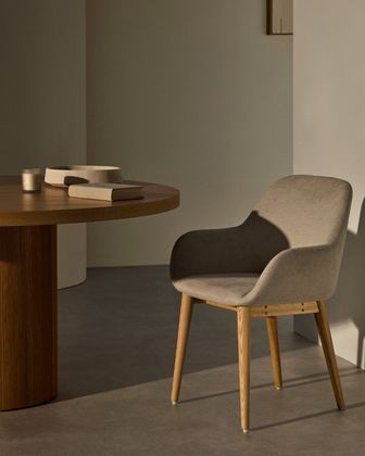 Kave Home Konna Essenhout Eetkamerstoel