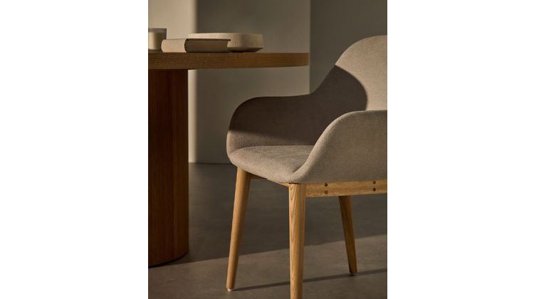 Kave Home Konna Essenhout Eetkamerstoel