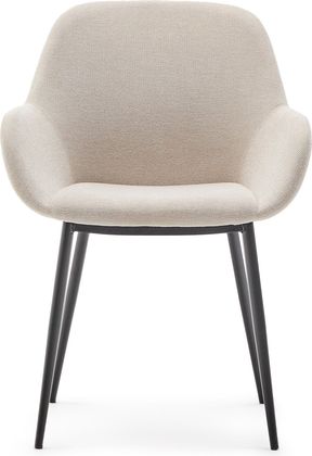 Kave Home Konna Staal Eetkamerstoel