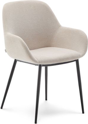 Kave Home Konna Staal Eetkamerstoel