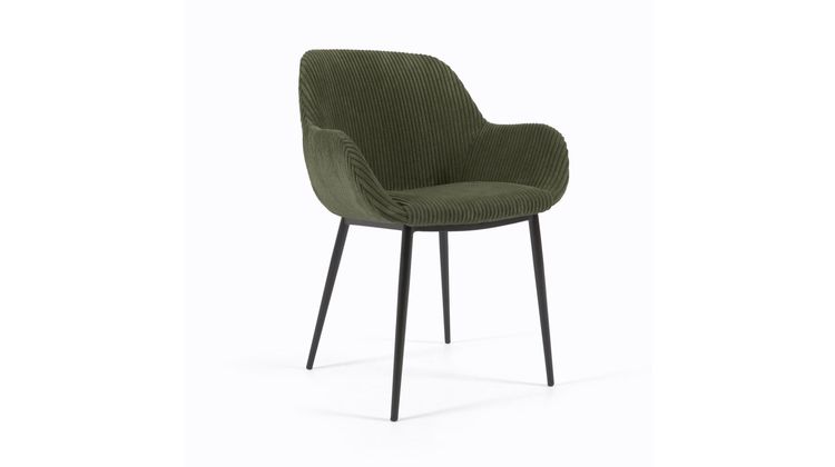 Kave Home Konna Staal Eetkamerstoel