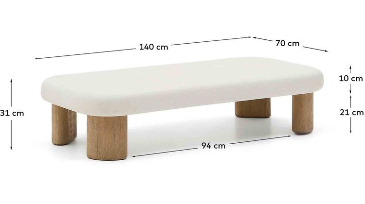 Kave Home Labra Outdoor Salontafel