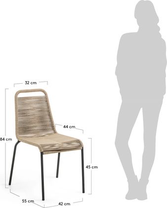 Kave Home Lambton Tuinstoel