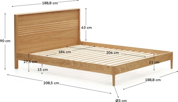 Kave Home Lenon Bed