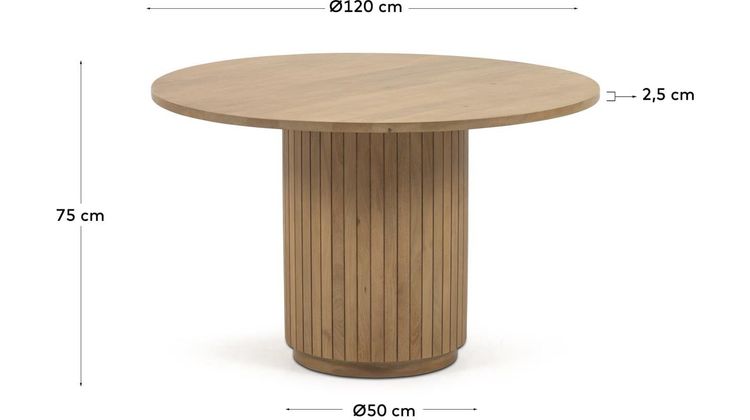 Kave Home Licia Eettafel