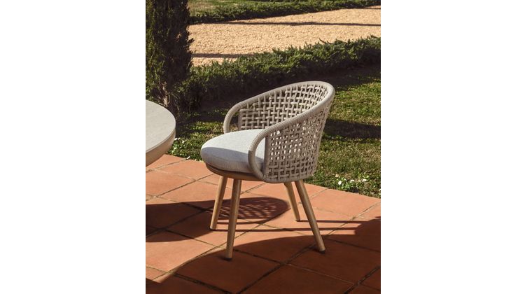 Kave Home Lidario Outdoor Eetkamerstoel