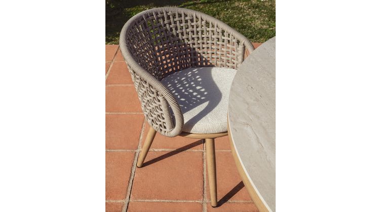 Kave Home Lidario Outdoor Eetkamerstoel