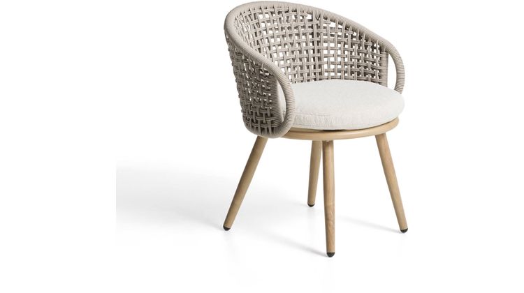 Kave Home Lidario Outdoor Eetkamerstoel