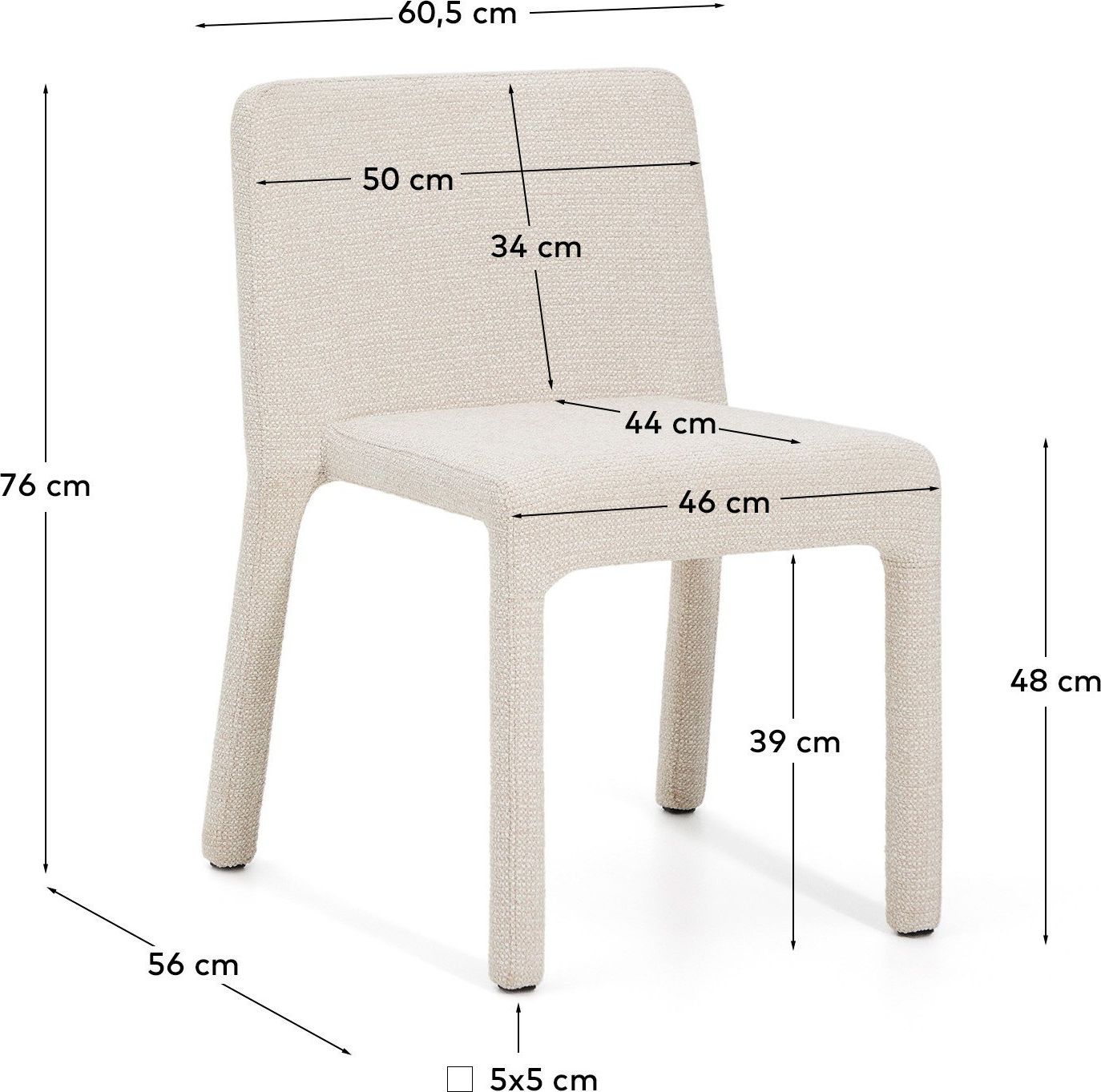 Kave Home Loria Eetkamerstoel