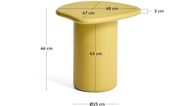 Kave Home Macarella Bijzettafel