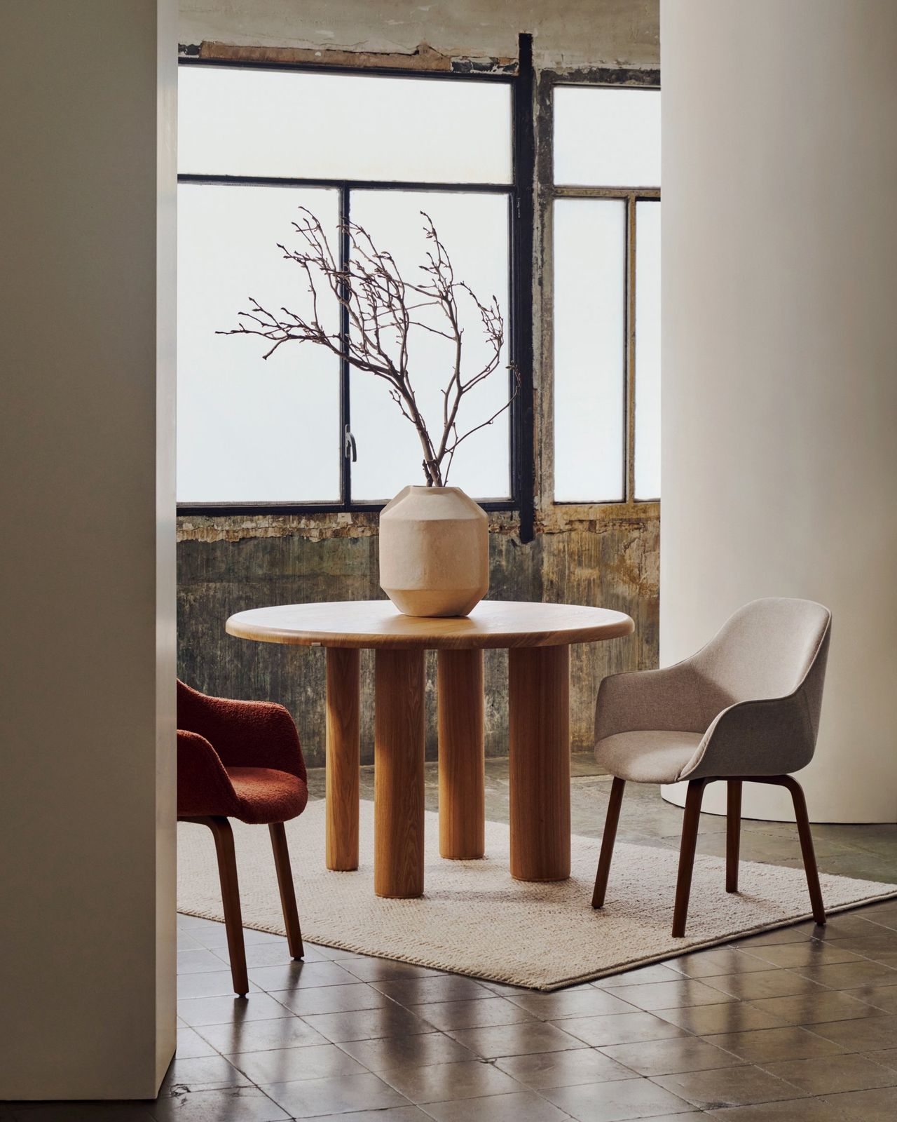 Kave Home Mailen Rond Eettafel