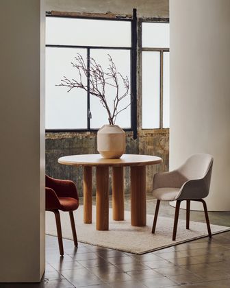 Kave Home Mailen Rond Eettafel