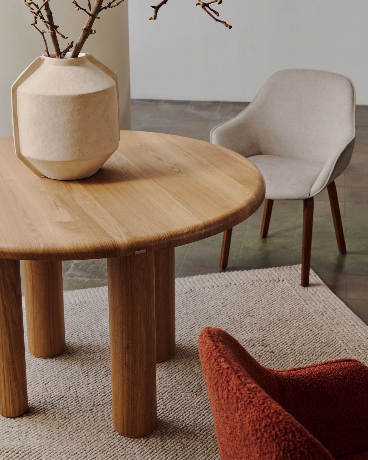 Kave Home Mailen Rond Eettafel