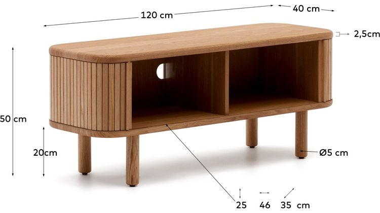 Kave Home Mailen Tv-meubel