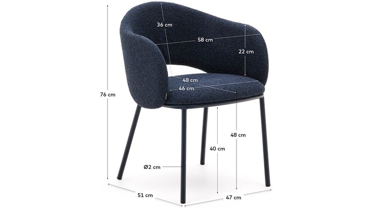 Kave Home Maina Eetkamerstoel