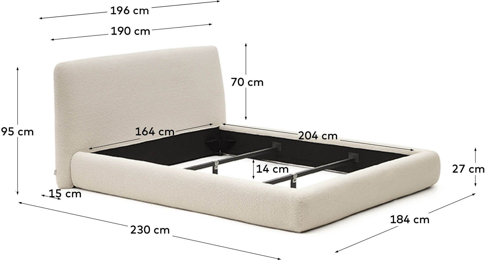 Kave Home Martina Bed