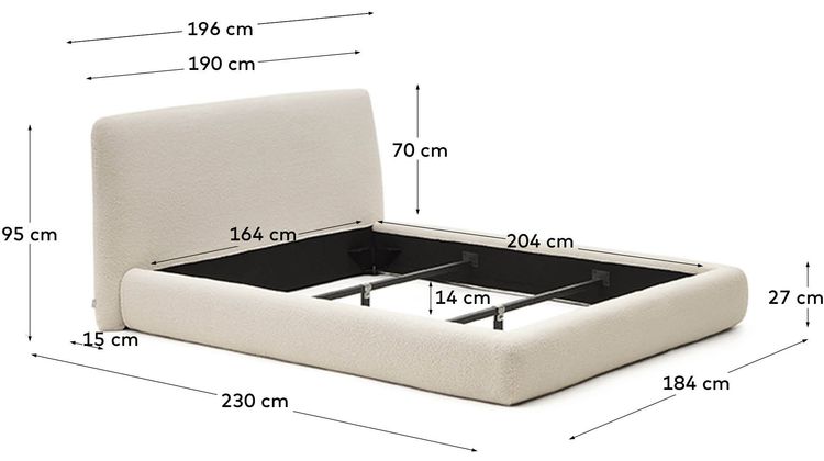 Kave Home Martina Bed