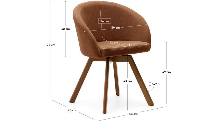 Kave Home Marvin Eetkamerstoel