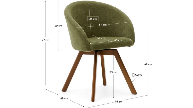 Kave Home Marvin Eetkamerstoel