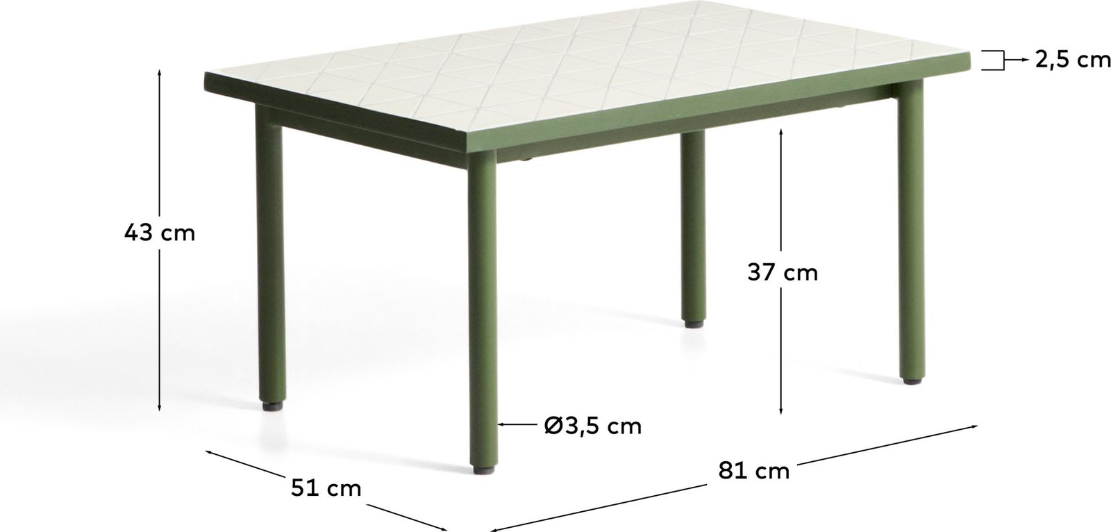 Kave Home Maurina Bijzettafel