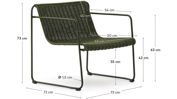 Kave Home Maurina Outdoor Fauteuil