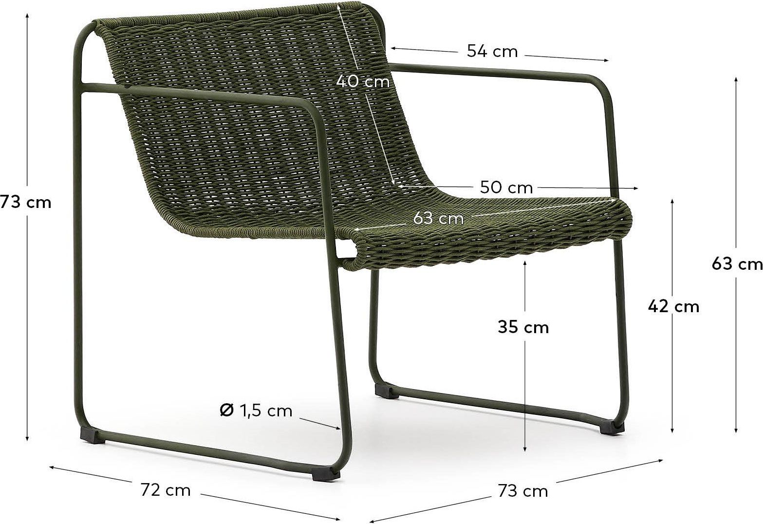 Kave Home Maurina Outdoor Fauteuil