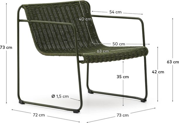 Kave Home Maurina Outdoor Fauteuil