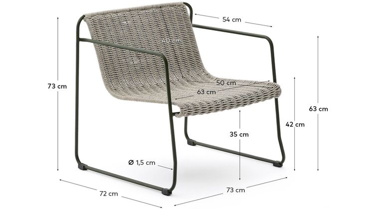 Kave Home Maurina Outdoor Fauteuil
