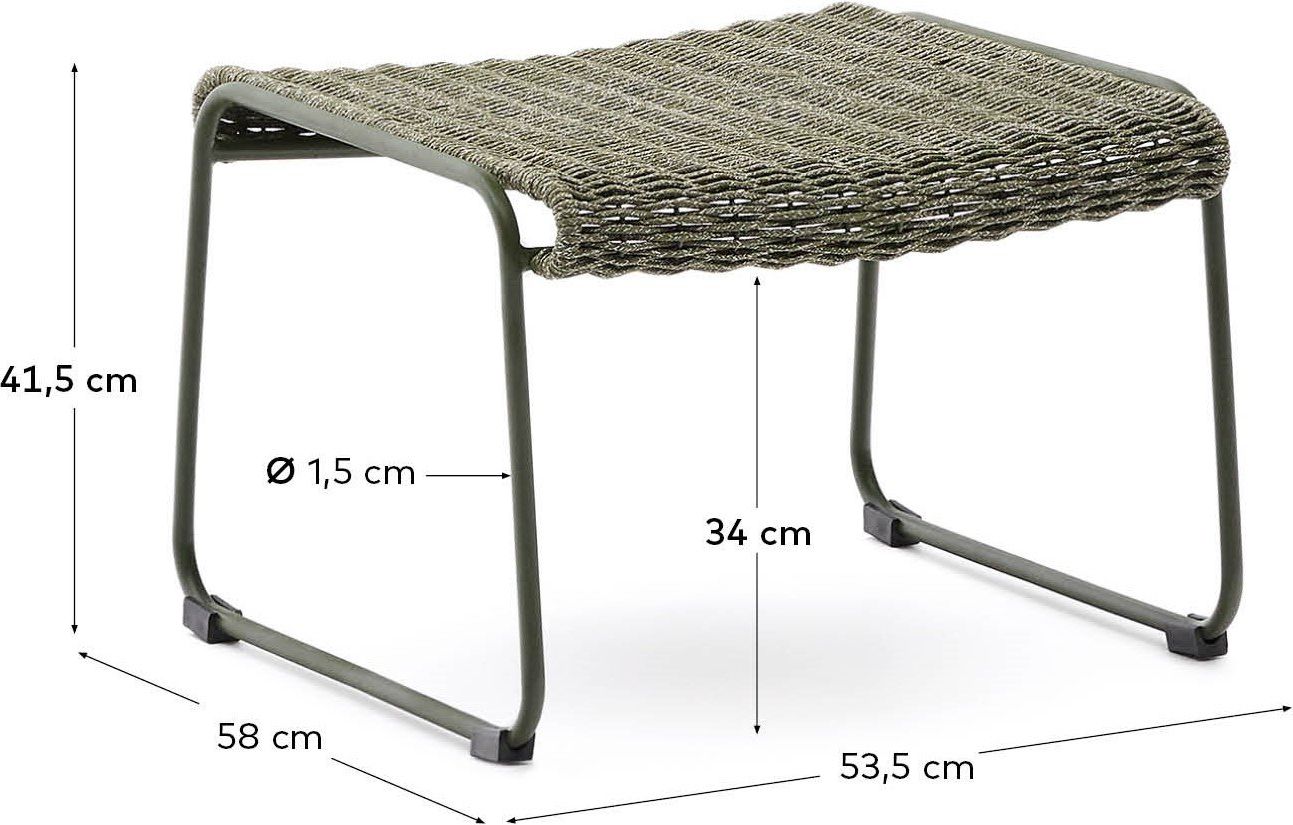 Kave Home Maurina Outdoor Hocker