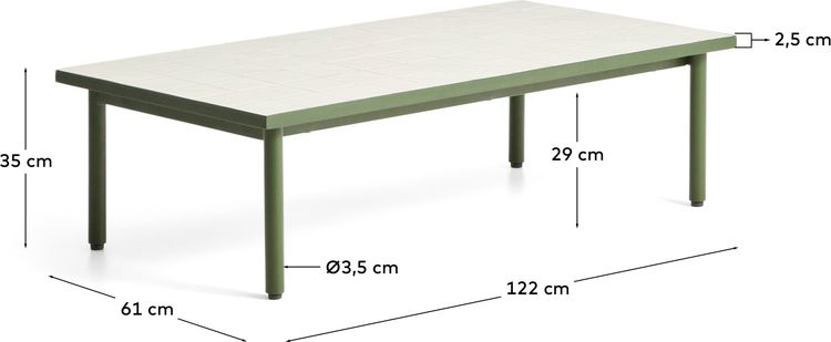Kave Home Maurina Salontafel