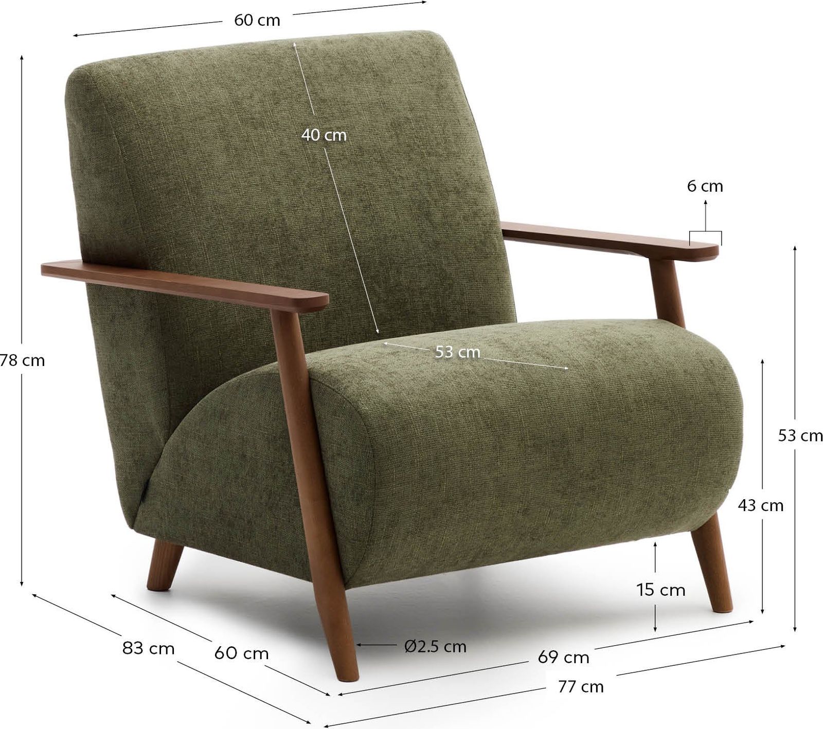 Kave Home Meghan Fauteuil