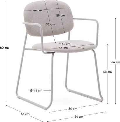 Kave Home Meli Armstoel