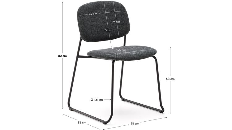 Kave Home Meli Eetkamerstoel