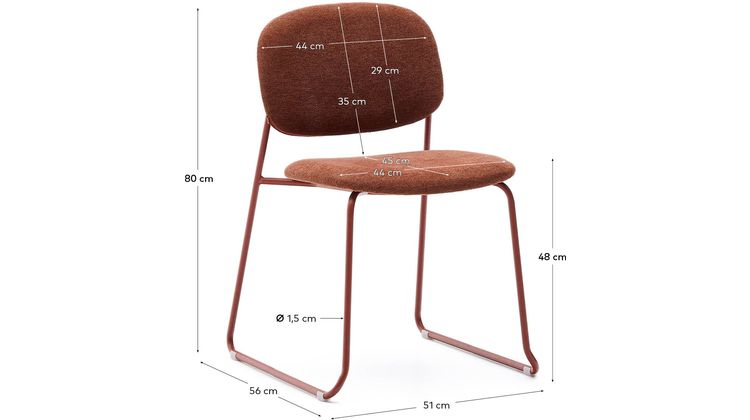 Kave Home Meli Eetkamerstoel