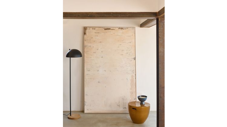 Kave Home Mesquida Cement Bijzettafel