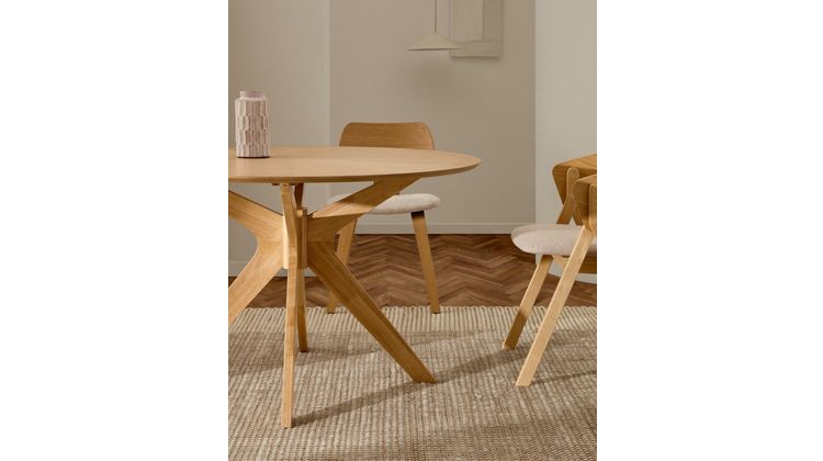 Kave Home Naanim Naturel Eettafel