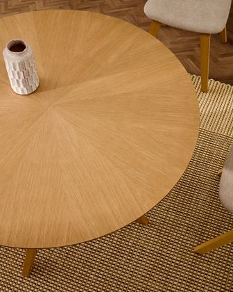 Kave Home Naanim Naturel Eettafel