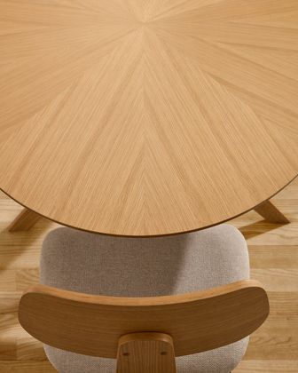 Kave Home Naanim Naturel Eettafel