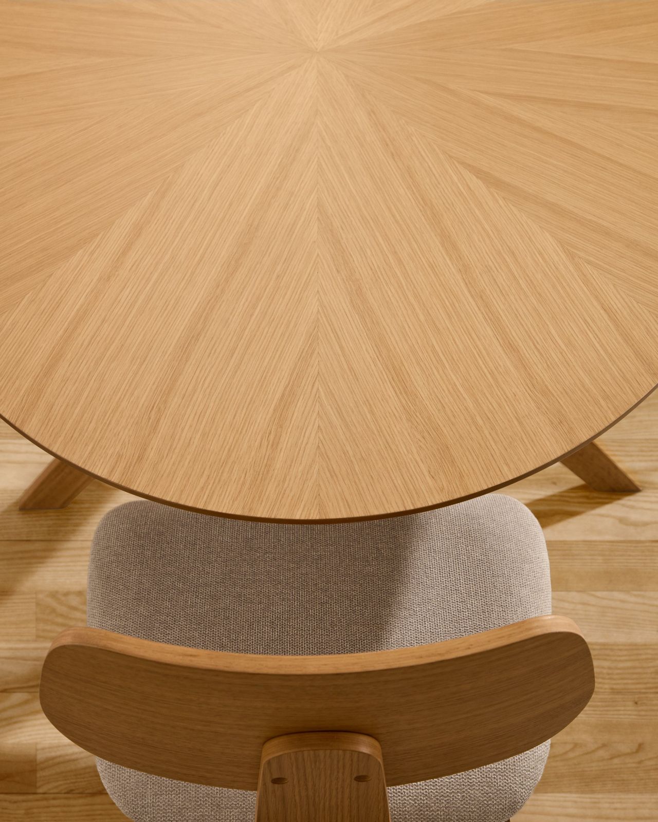 Kave Home Naanim Naturel Eettafel