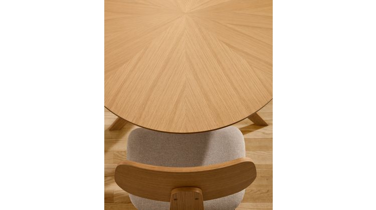 Kave Home Naanim Naturel Eettafel