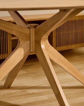 Kave Home Naanim Naturel Eettafel