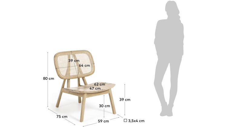Kave Home Nadra Fauteuil