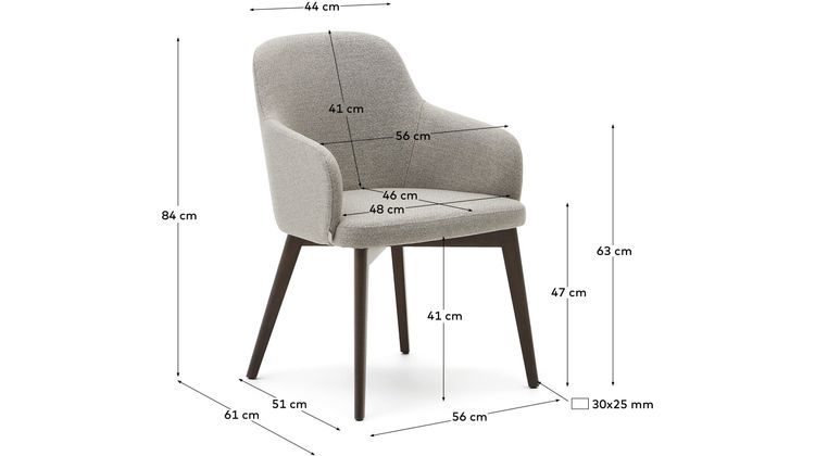 Kave Home Nelida Eetkamerstoel