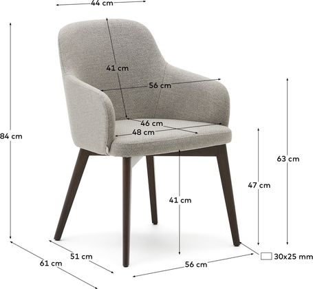 Kave Home Nelida Eetkamerstoel