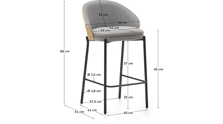 Kave Home Neom Hoek Elementenbank