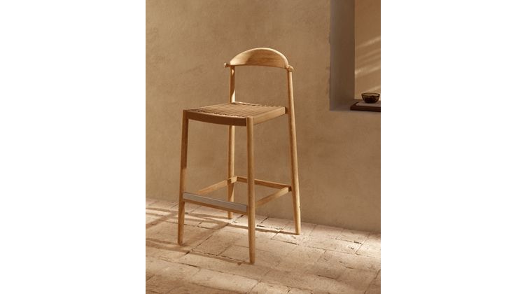 Kave Home Nina Hoge Tuin Barkruk