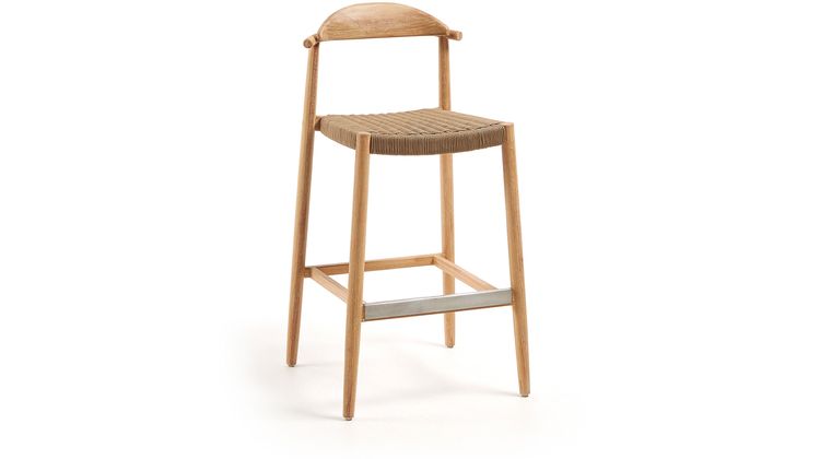 Kave Home Nina Hoge Tuin Barkruk