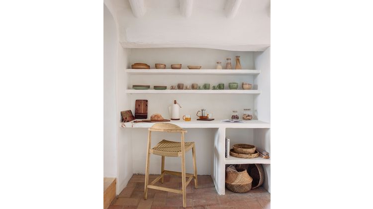 Kave Home Nina Lage Tuin Barkruk