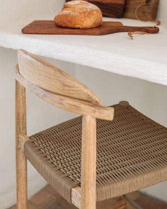 Kave Home Nina Lage Tuin Barkruk